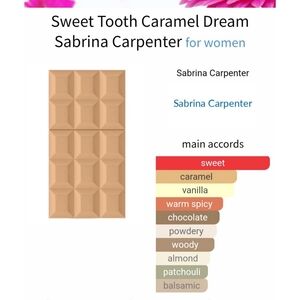 Sabrina Carpenter Sweet Tooth - Caramel Dream 75